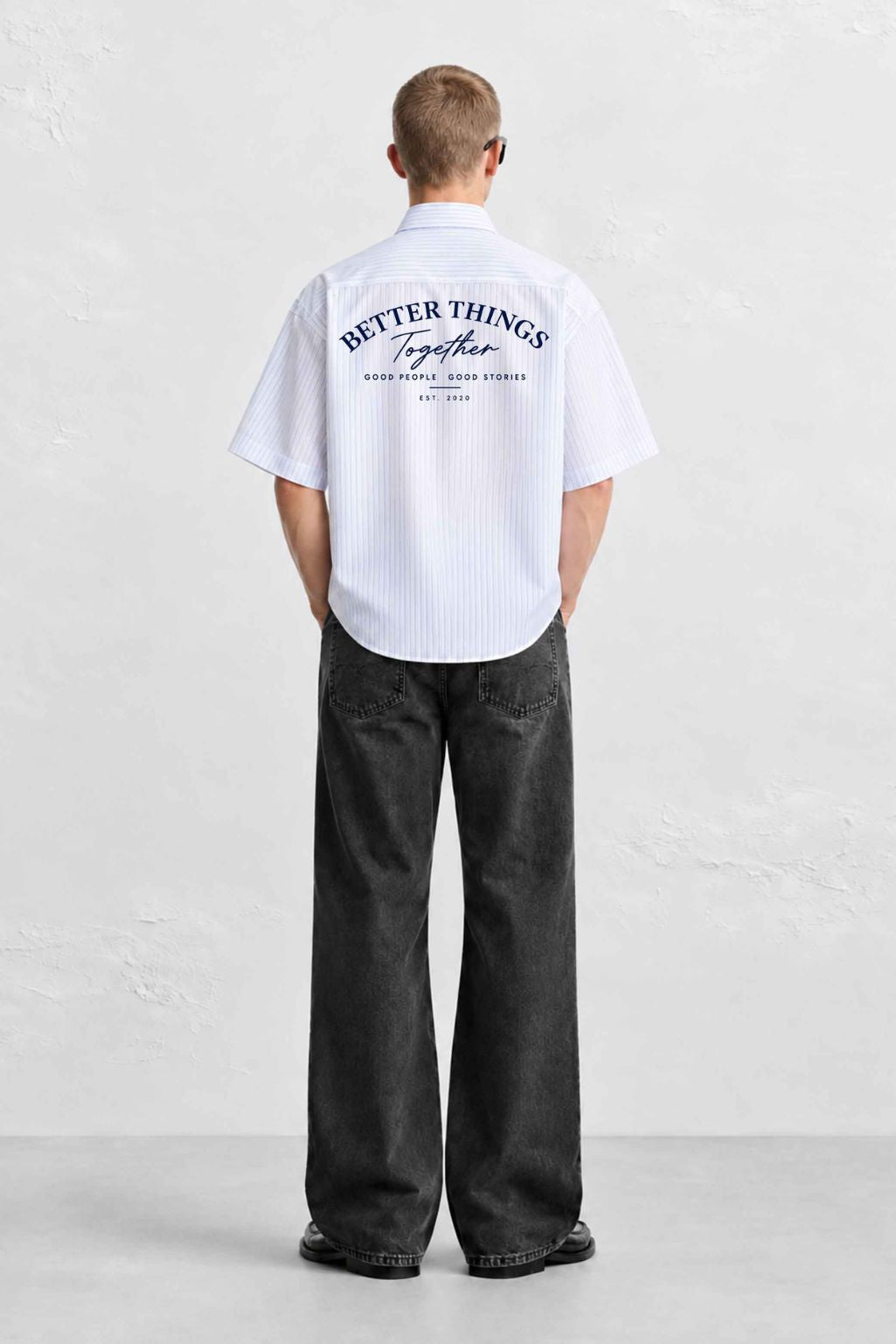 Premium Striped Boxy Fit Shirt