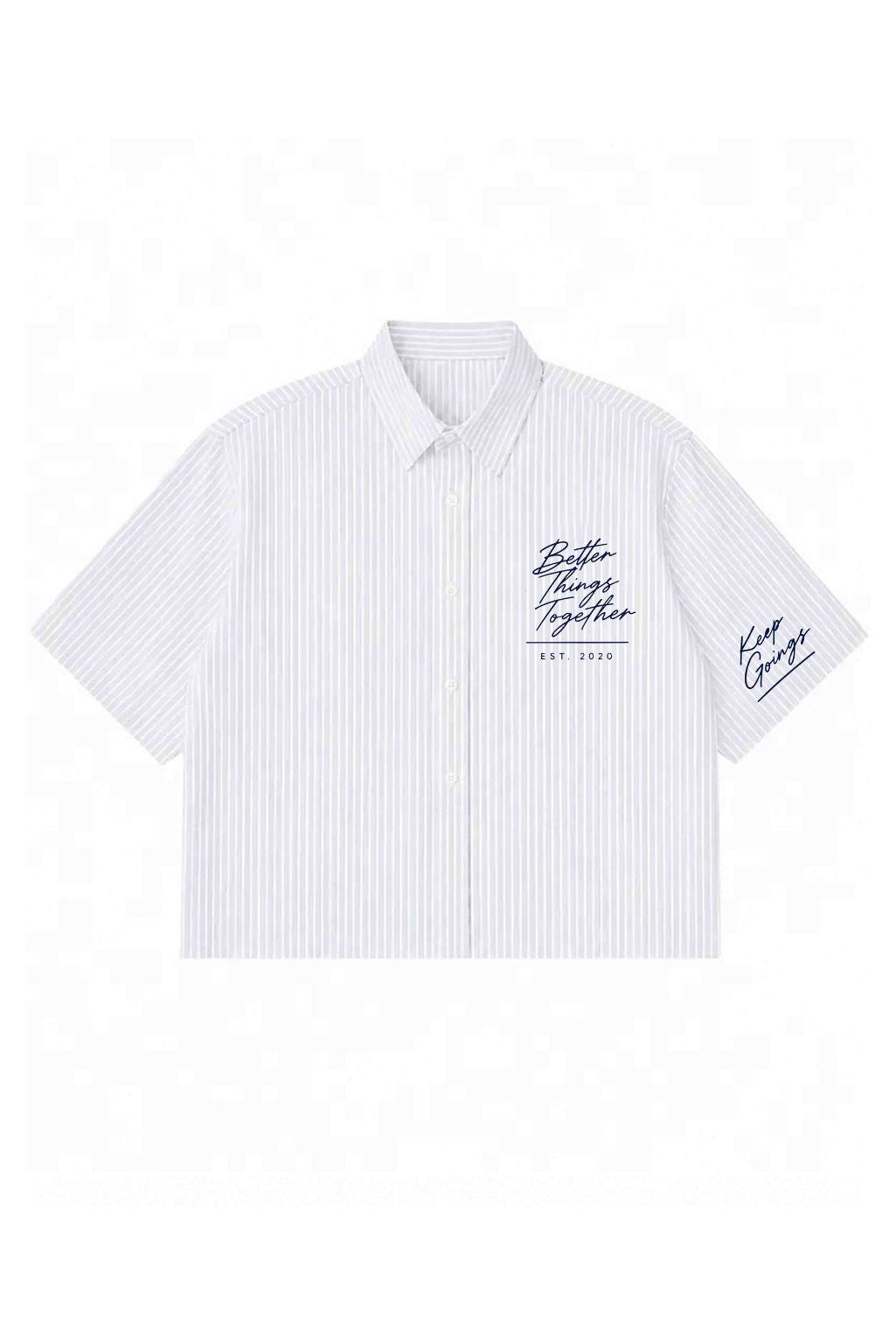 Premium Striped Boxy Fit Shirt