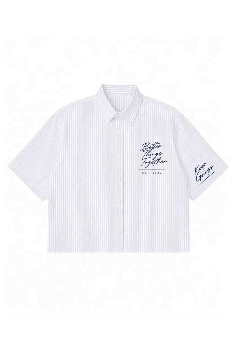 Premium Striped Boxy Fit Shirt