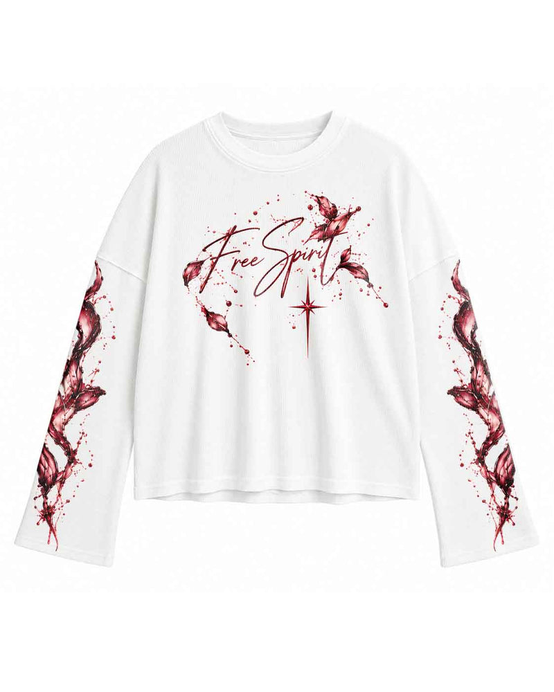 Free Spirit Waffle Tee
