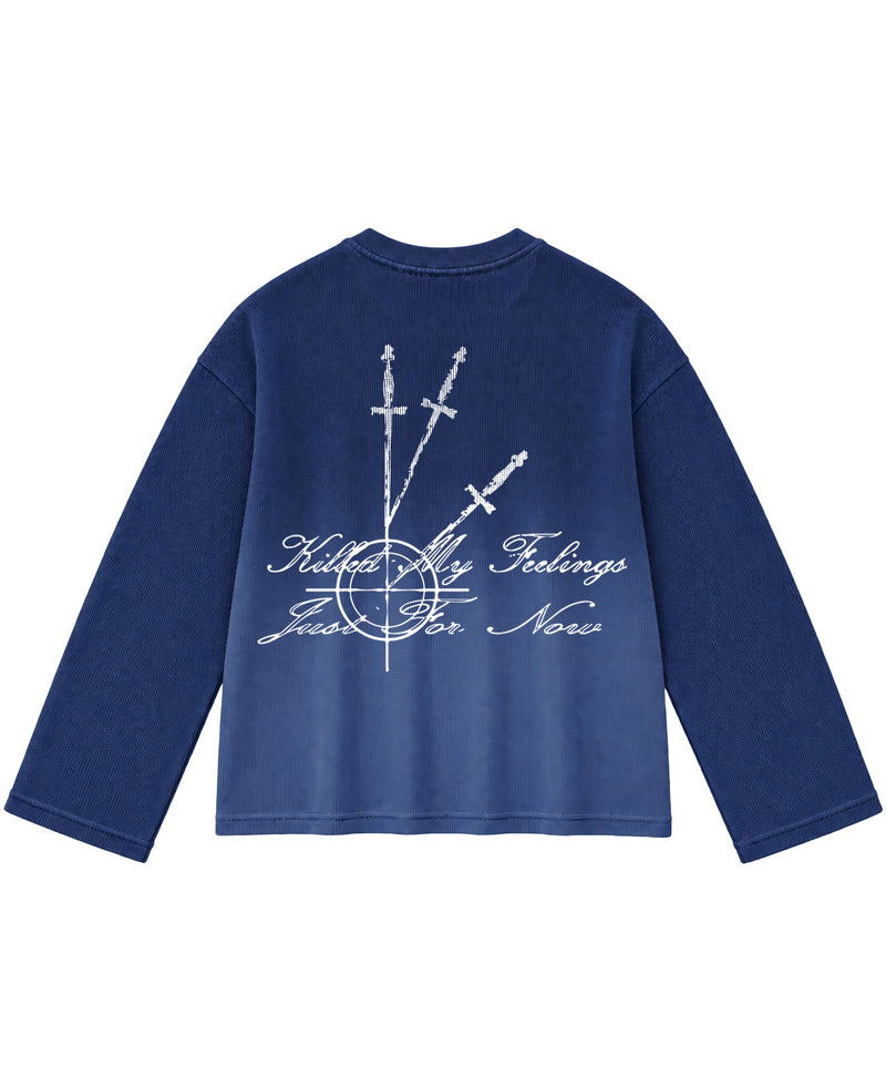Killed My Feelings Waffle Tee