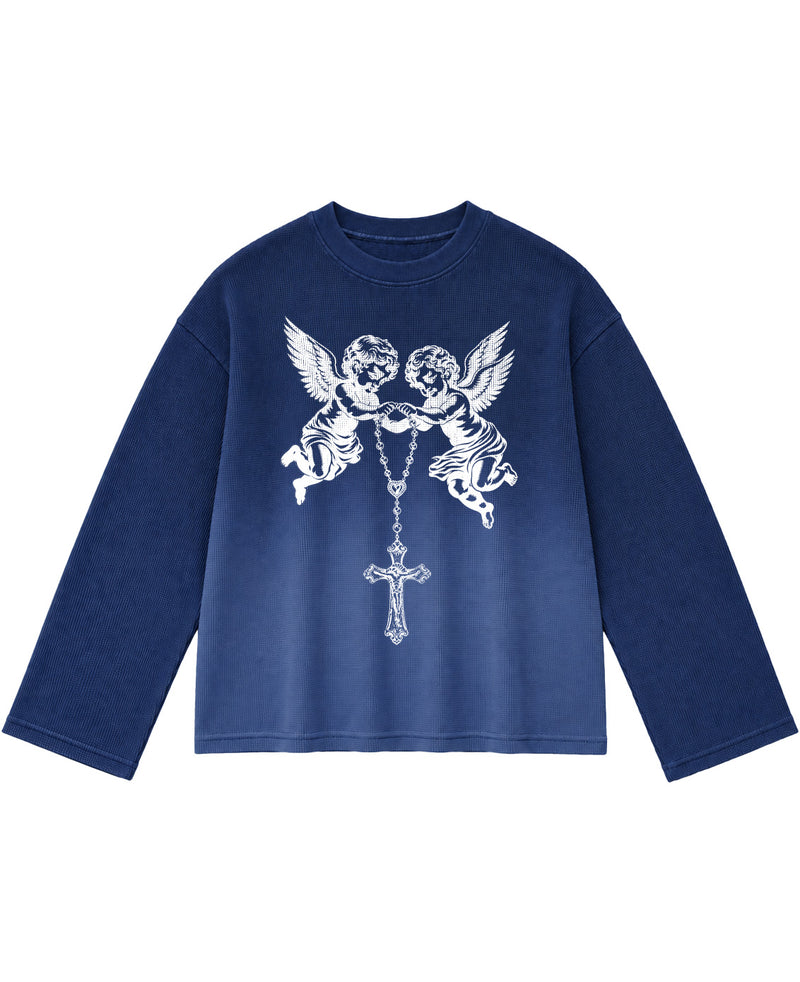 Killed My Feelings Waffle Tee