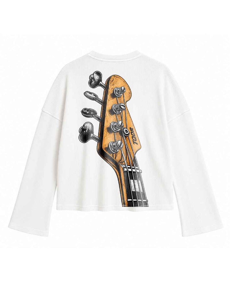I Like Music Waffle Tee