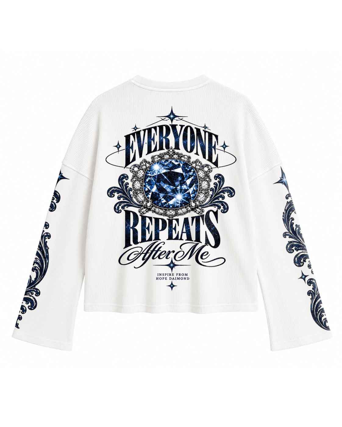 Everyone Repeats After Me Waffle Tee