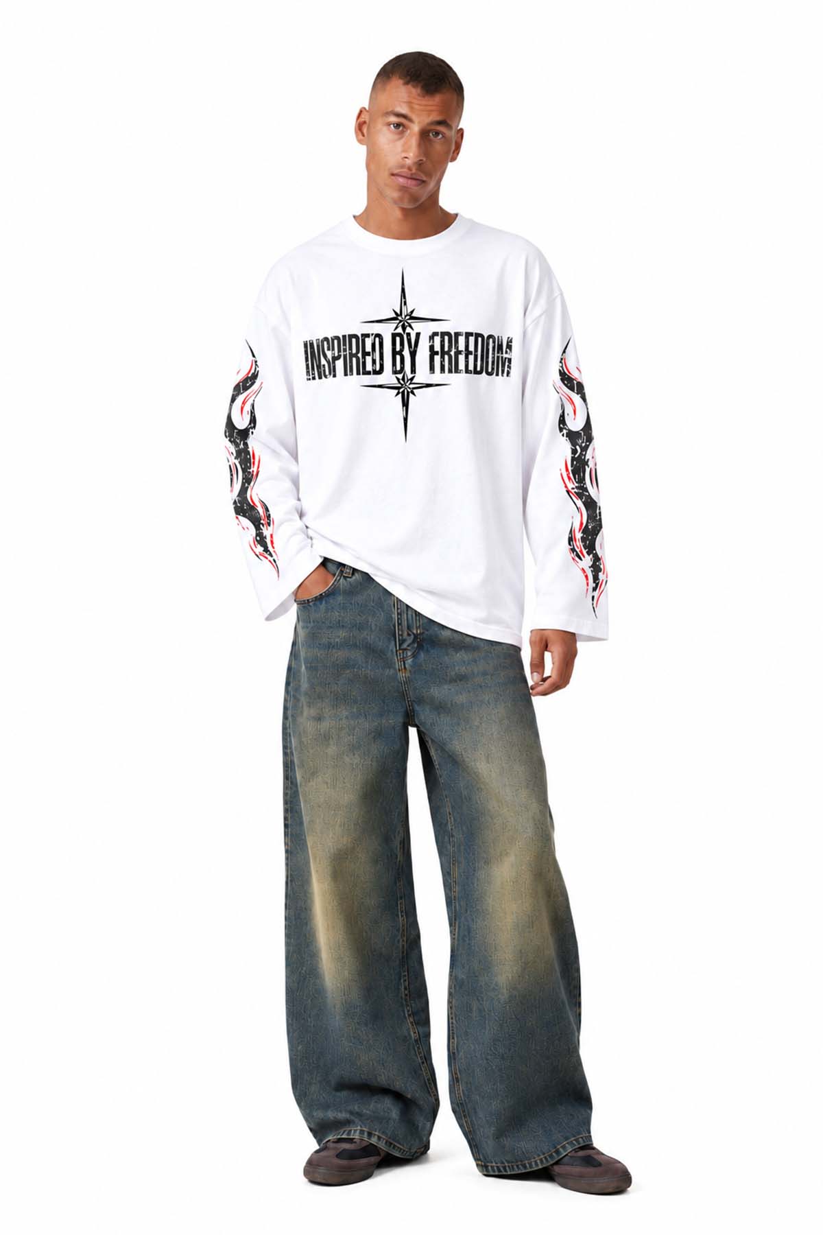 Inspired By Freedom Waffle Tee