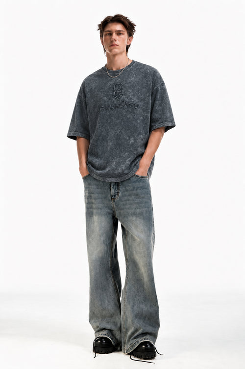 Charcoal Acid Wash T-Shirt