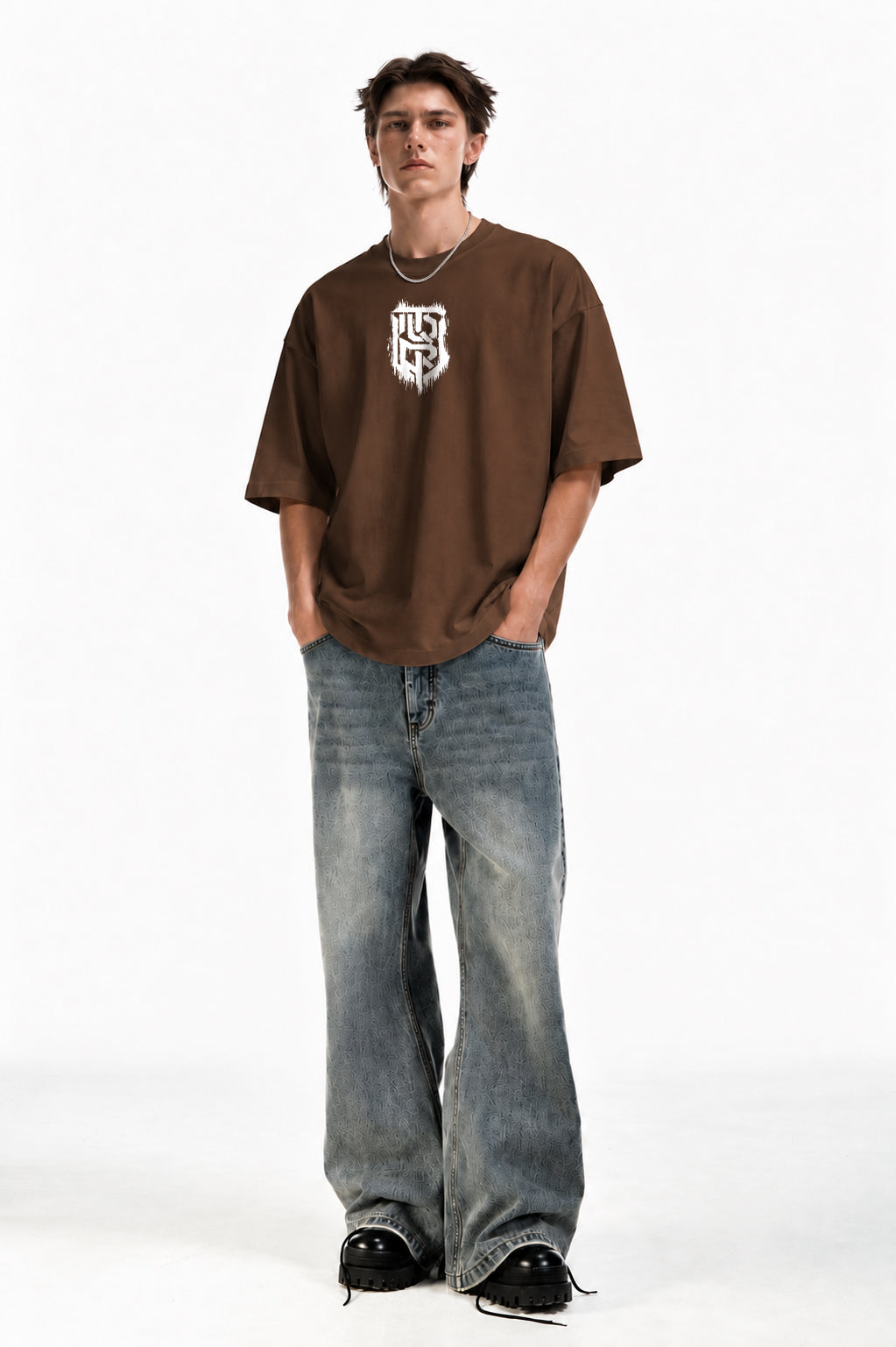 Brown Crest T-Shirt