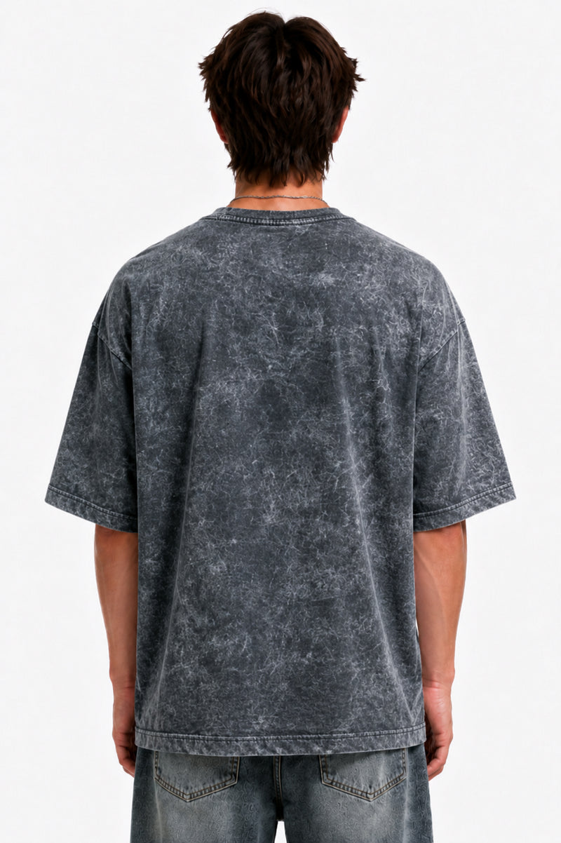 Charcoal Acid Wash T-Shirt
