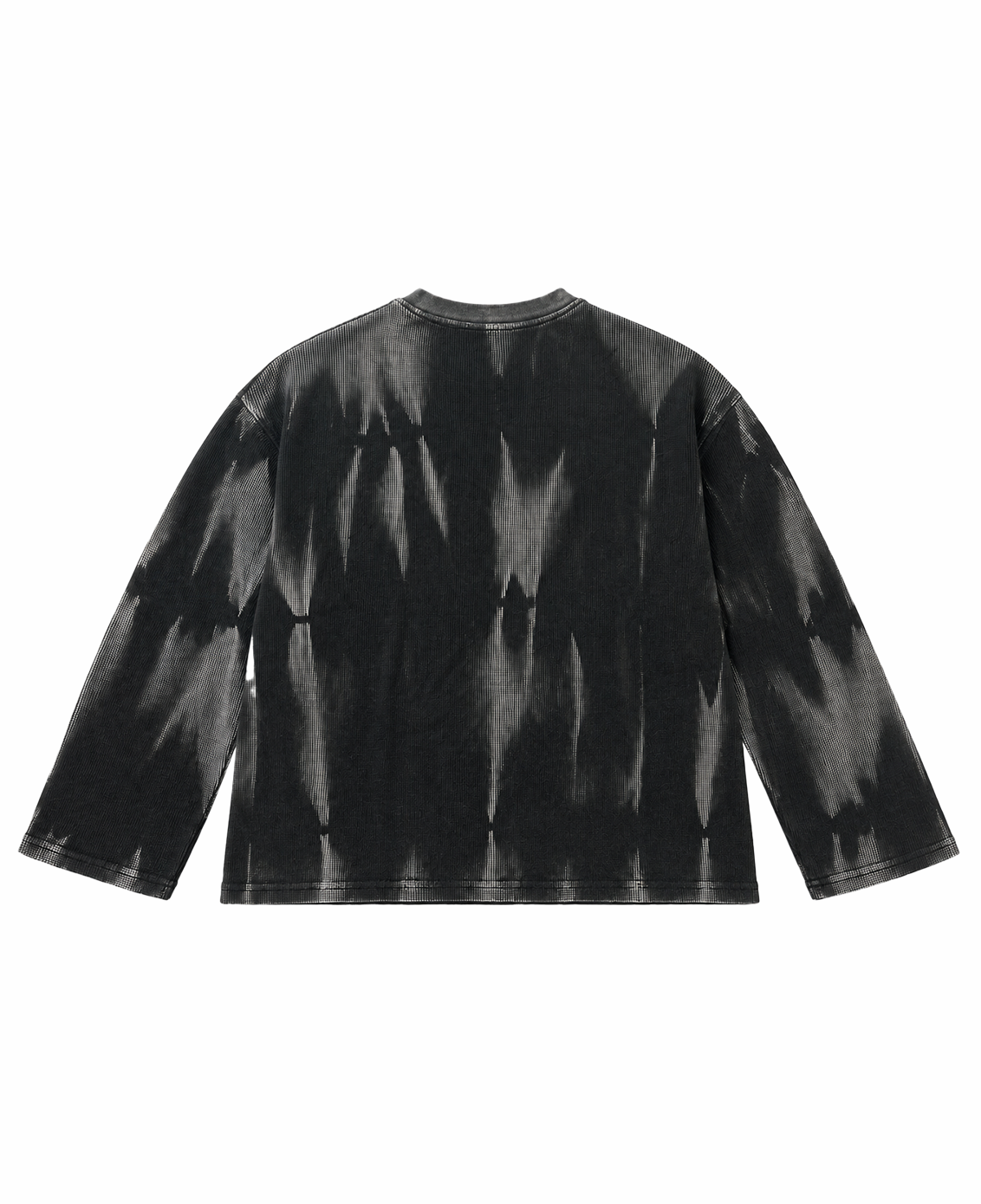 Hammer Wash Waffle Oversized Full-Sleeve